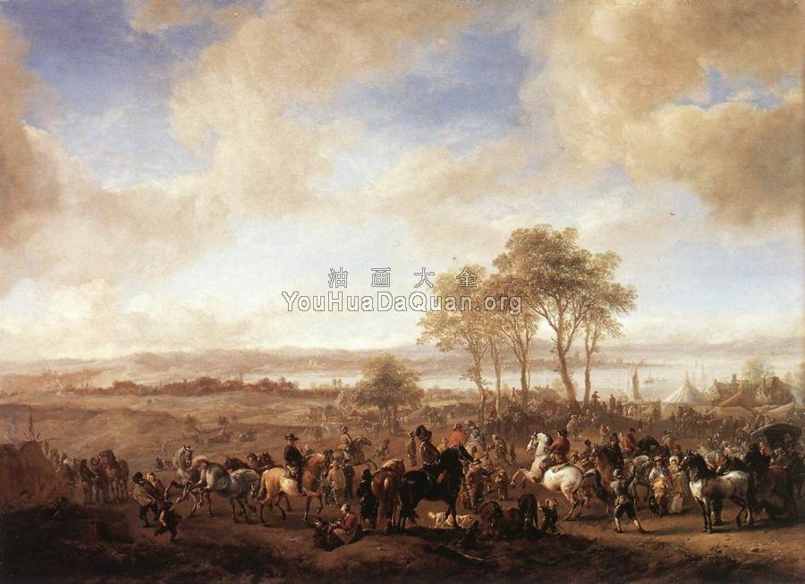 The Horse Fair - 菲利普斯·沃夫曼